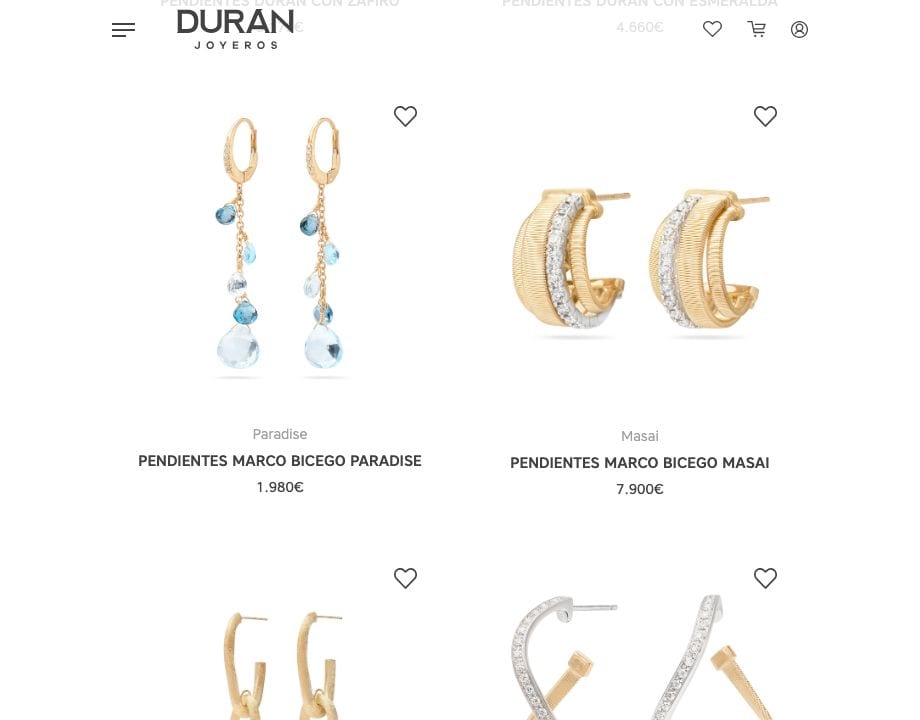 Pendientes Durán