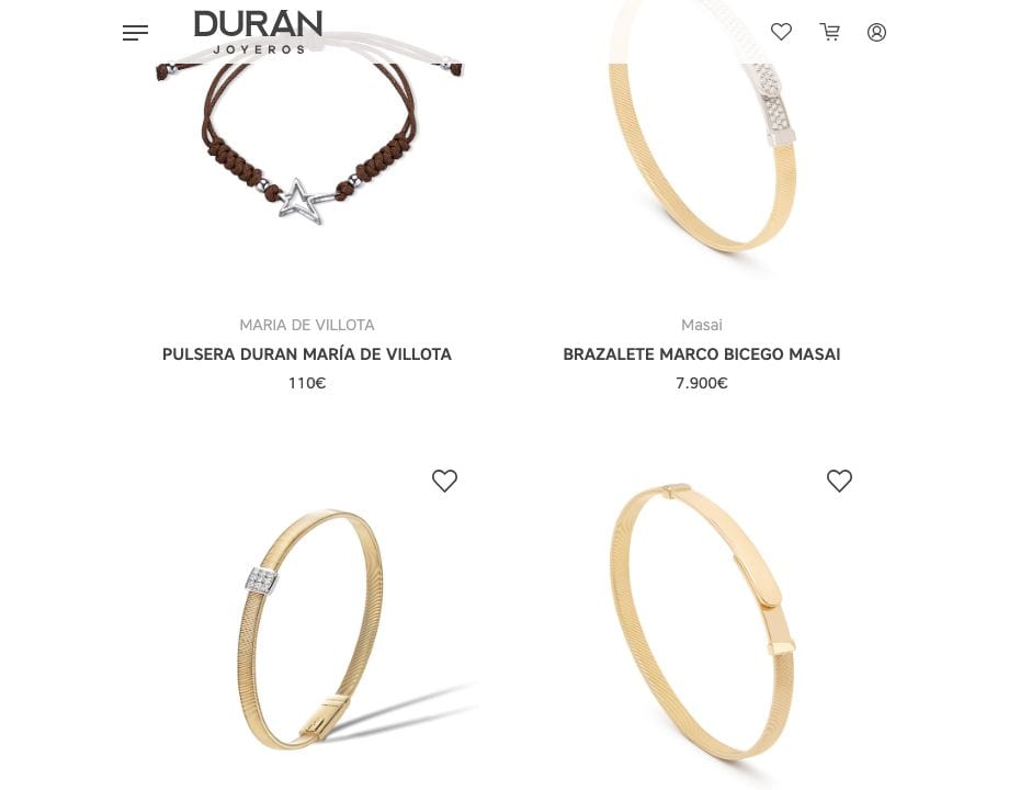 Pulseras Durán
