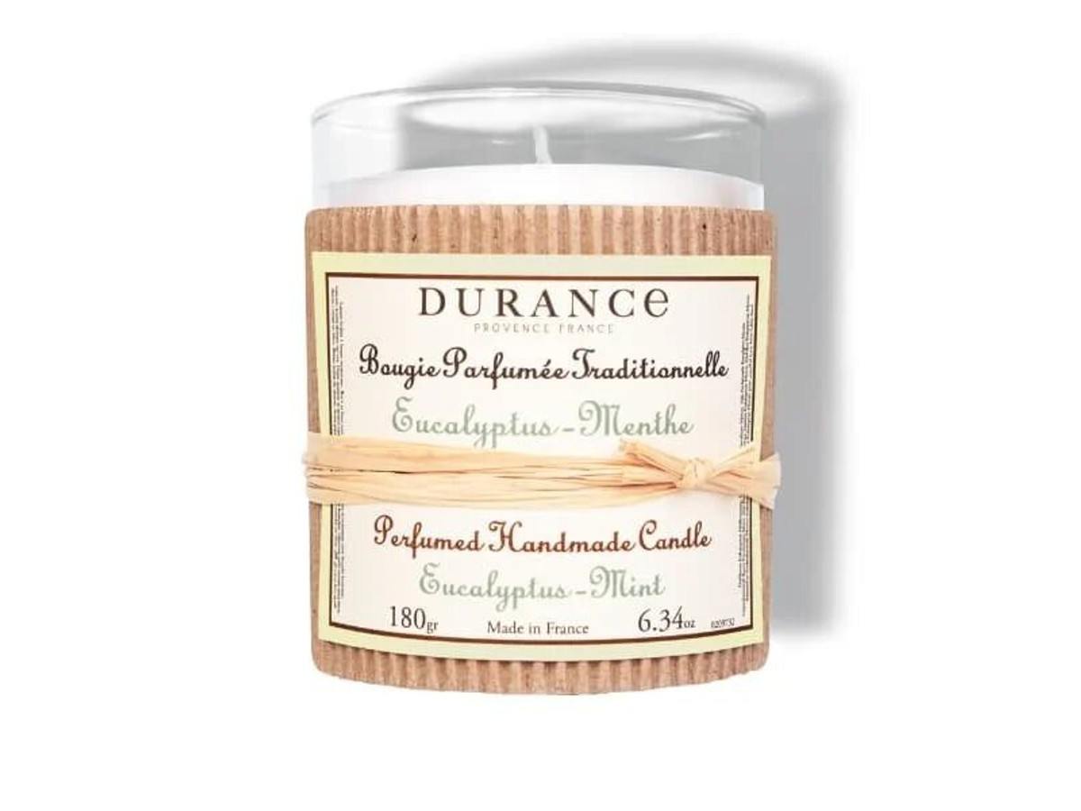 Vela Perfumada Eucalipto Menta
