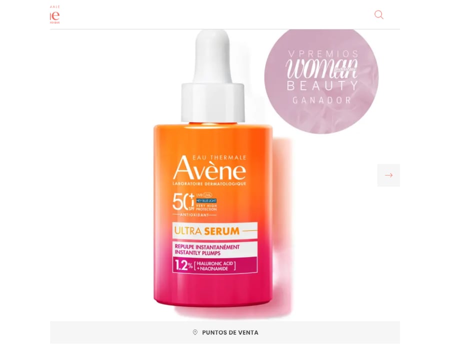 Ultra Serum SPF50+ Rellena al instante