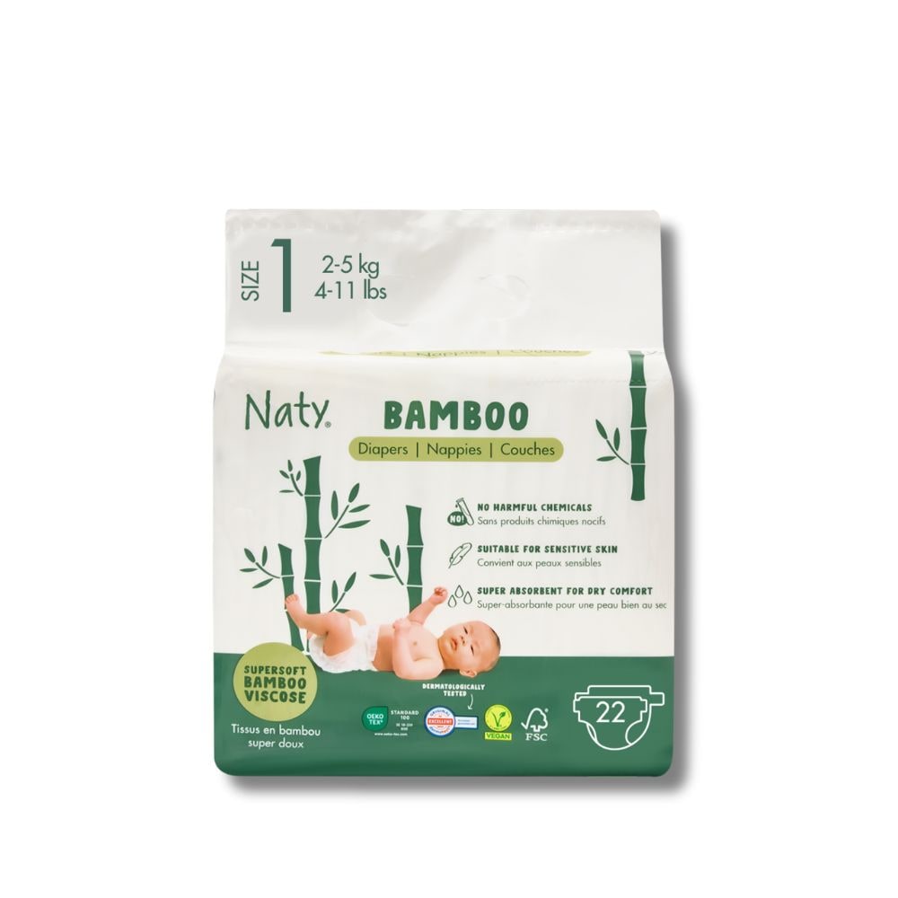 Pañales de viscosa de bambú
