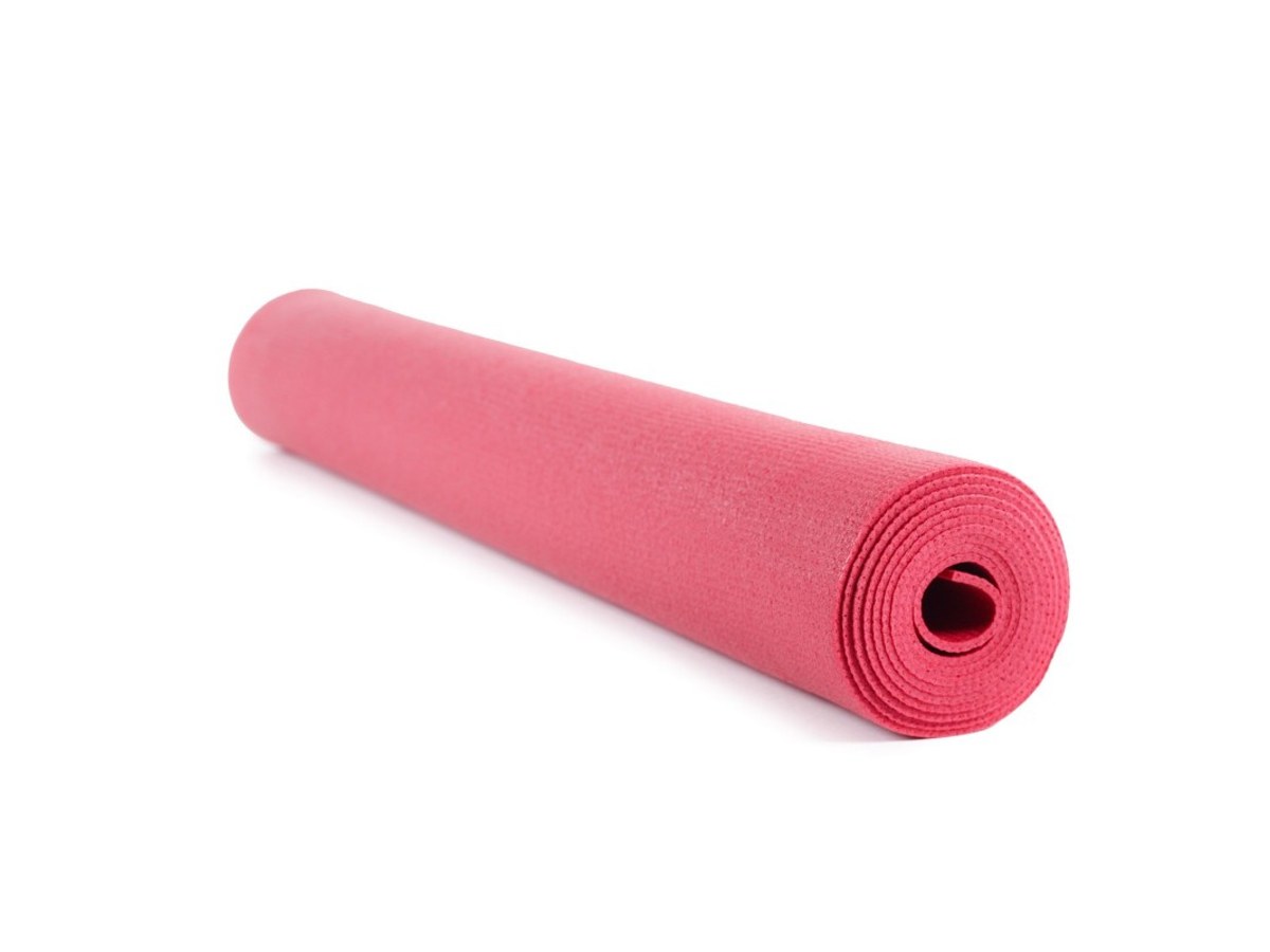 Esterilla antideslizante básica granate 3mm PVC | Ecoyoga