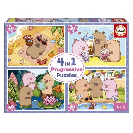 Multi 4 Junior Puzzles Capyfun