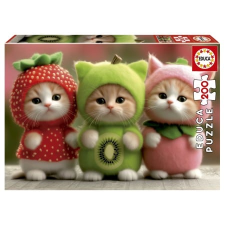 200 Gatitos frutales