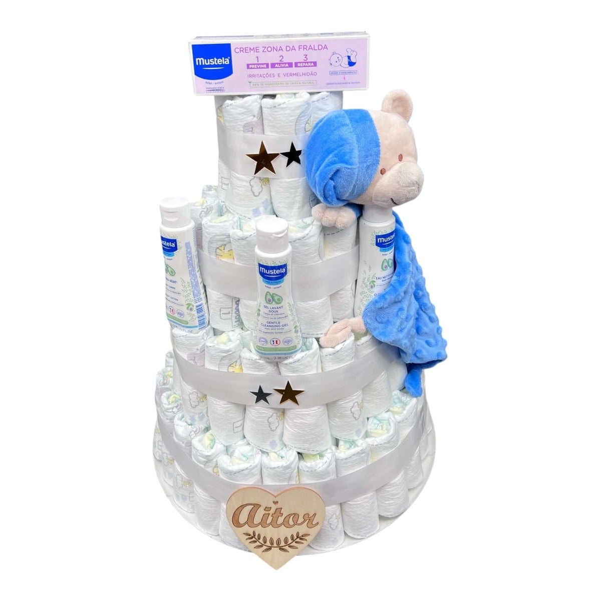 Tarta de Pañales Mustela