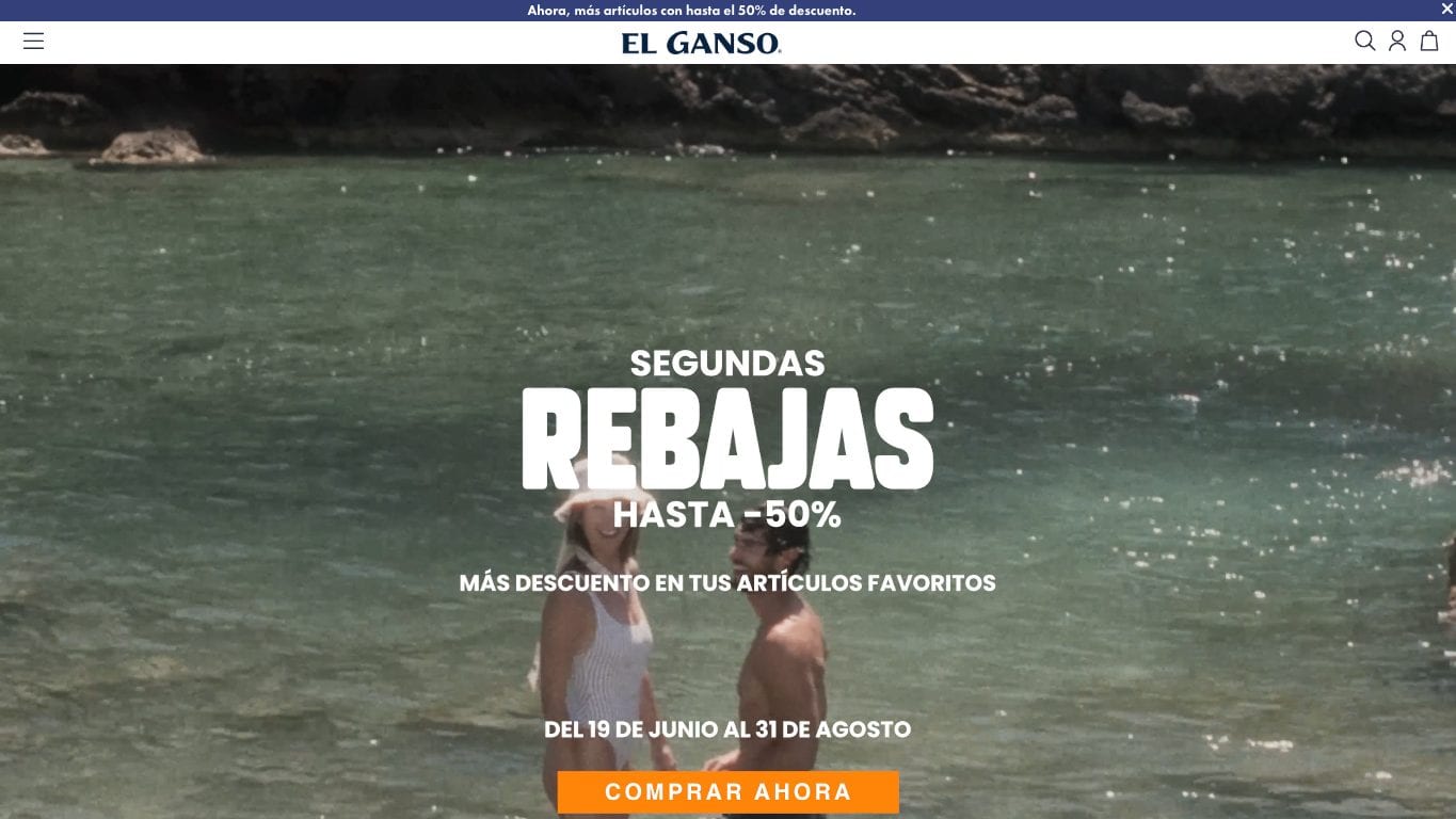 Captura real of the home of the Ganso