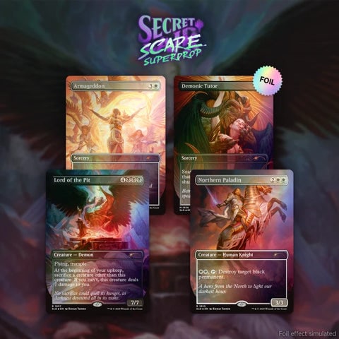 Secret Lair Artist Series: Kieran Yanner Rainbow Foil Edition