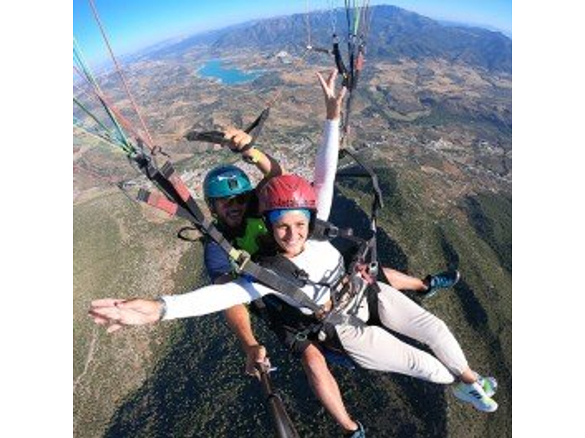 Vuelo en parapente
