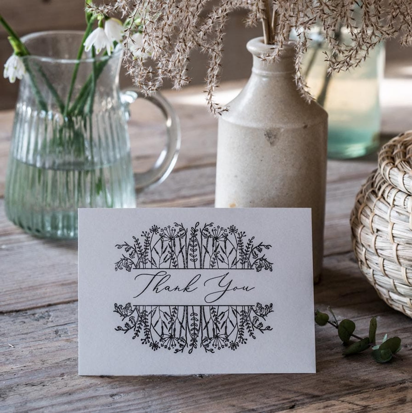 Greeting card art stamps