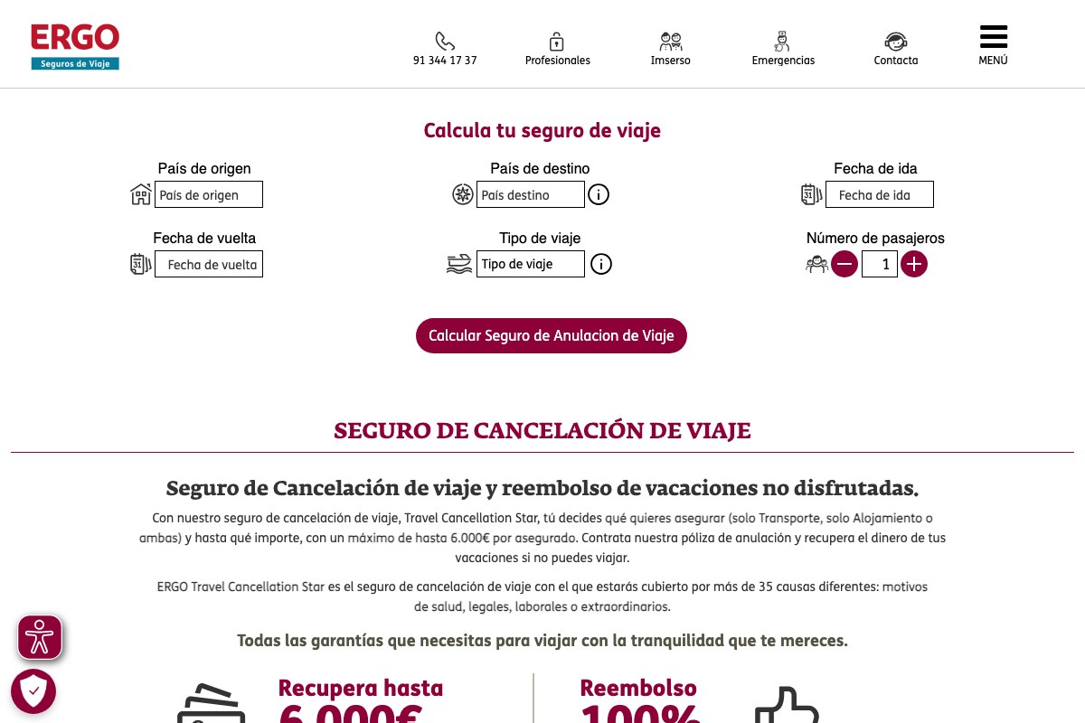 ERGO Anulación