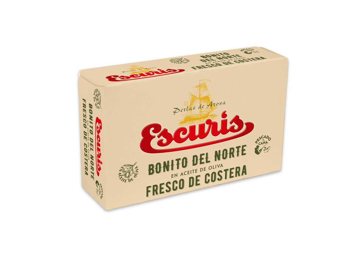 Bonito del norte fresco de Costera en aceite de oliva - Conservas Escurís
