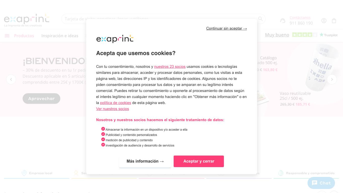 Portada oficial de Exaprint