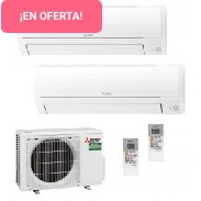 Aire acondicionado multisplit 2x1