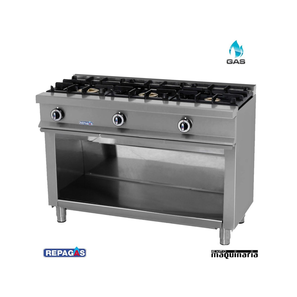 Cocina industrial Repagas RGCG530