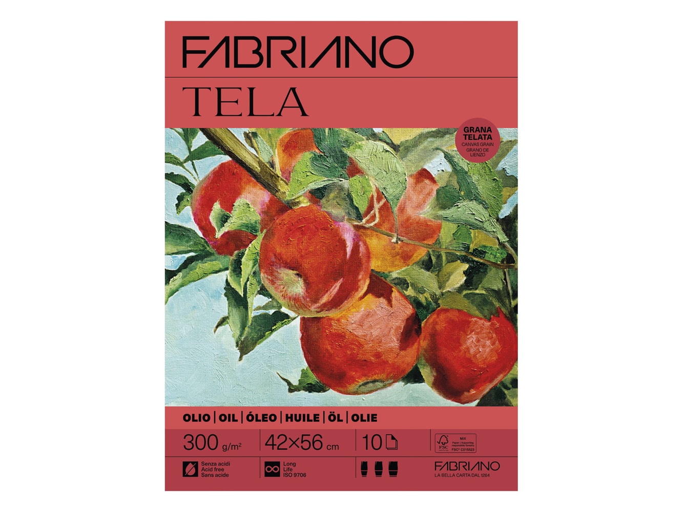 Tela, paper for oil painting