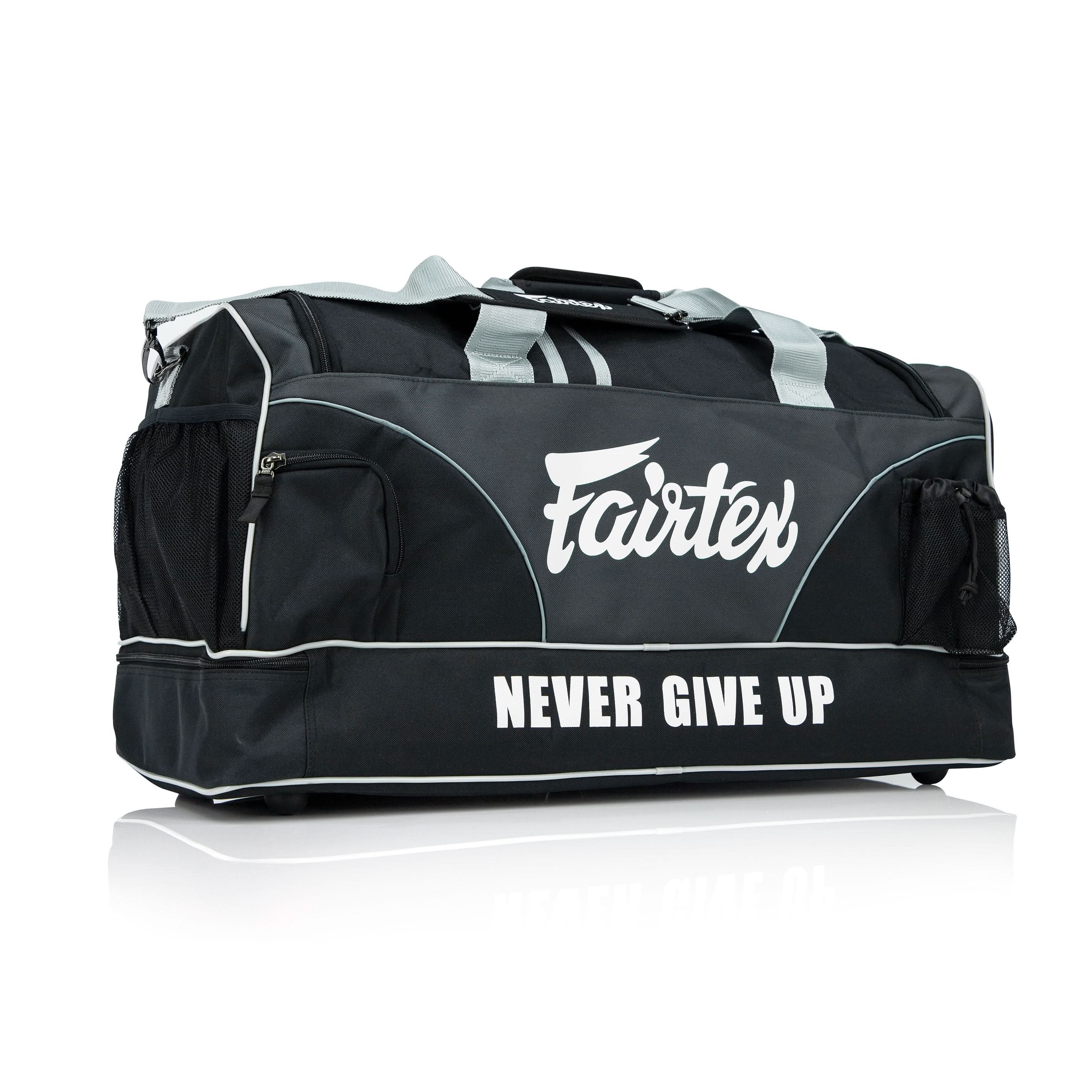 Fairtex Gym Bag - Black/Gray – Fairtex Europe