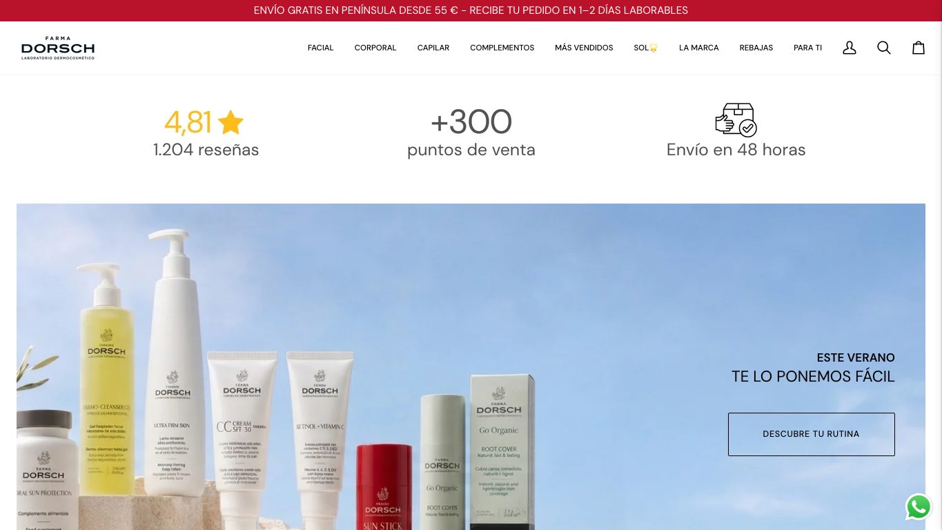 Captura limpia de la portada oficial de Farma Dorsch