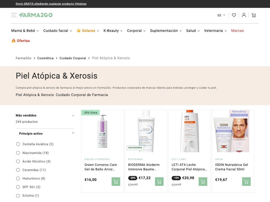 Pieles atópicas
