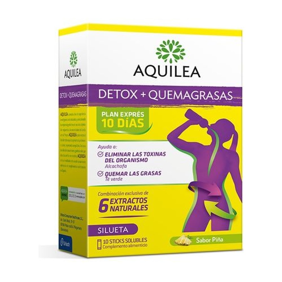 Aquilea Detox Quemagrasas 10 sticks