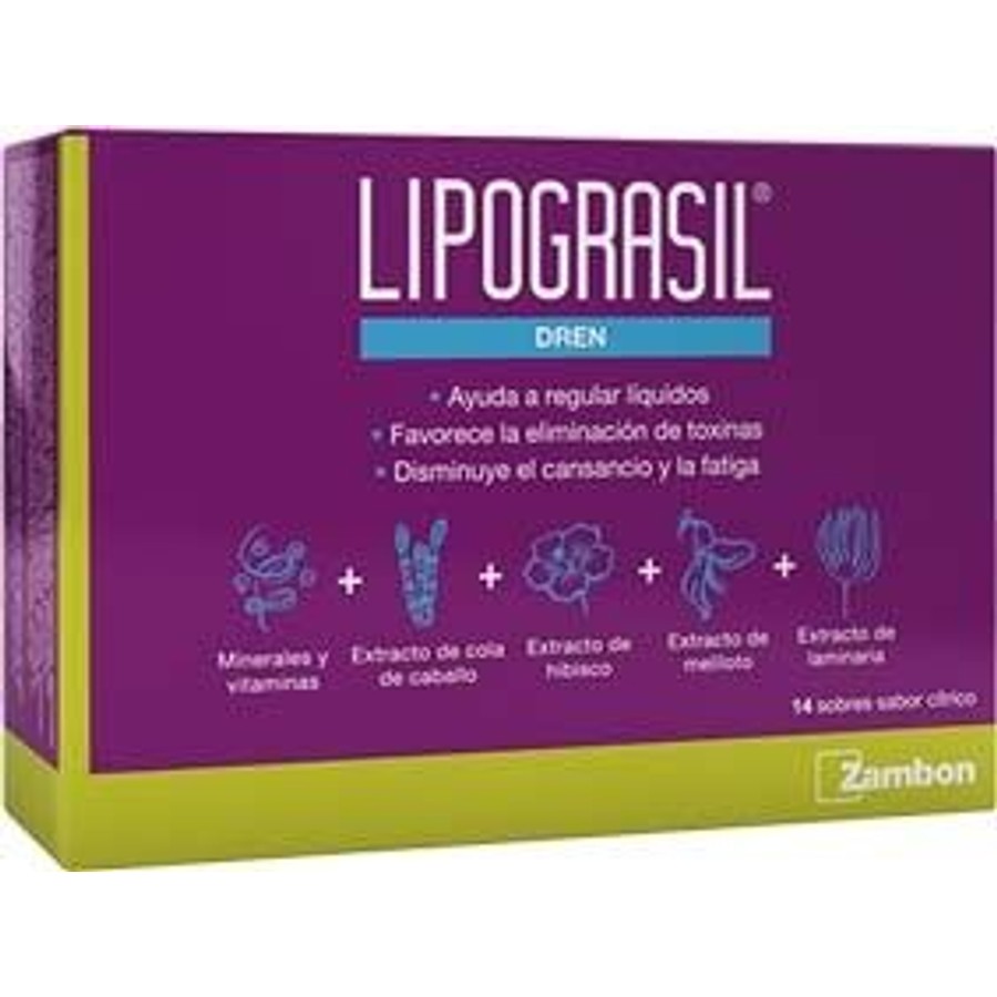 Lipograsil Drenante 14 sobres