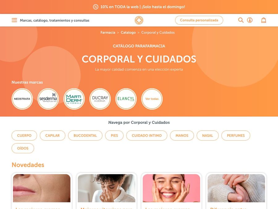 Corporal y cuidados