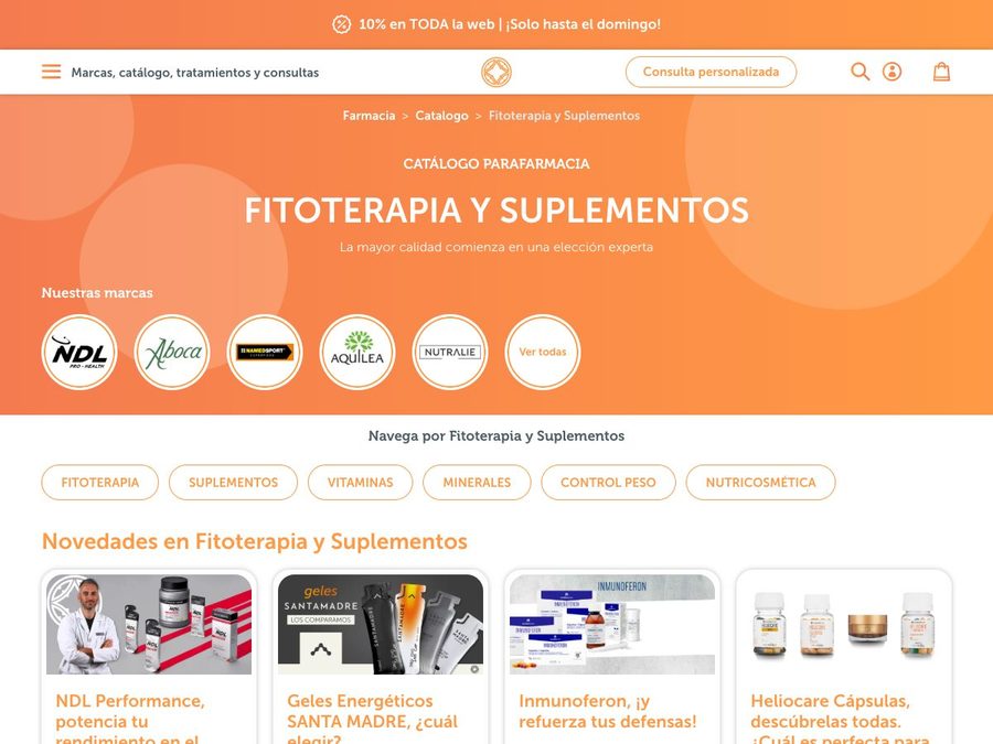 Fitoterapia y suplementos