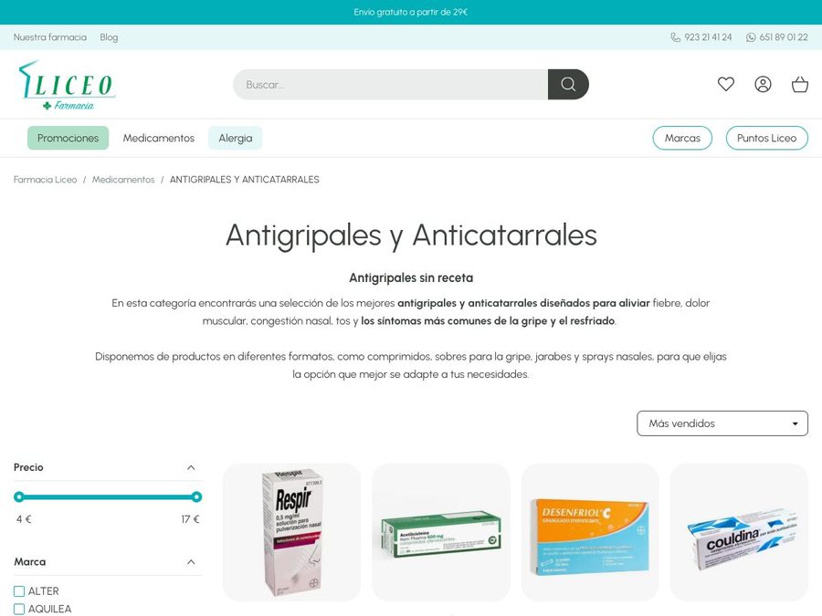 Antigripales