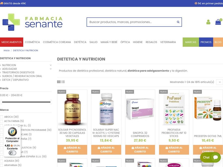 Dietética y nutrición