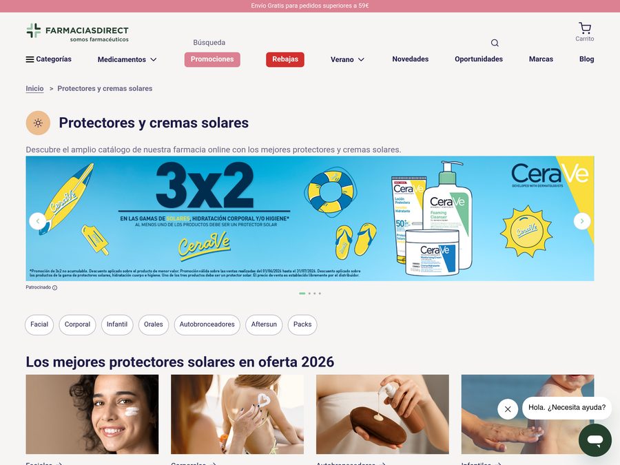 Protectores solares
