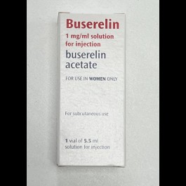 Buserelin 5.5mg/5.5ml solution for injection vial