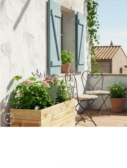 Jardineras de madera