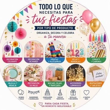 Artículos de fiesta