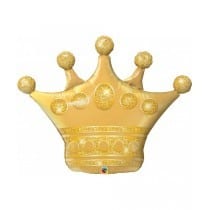 Globo metalizado corona