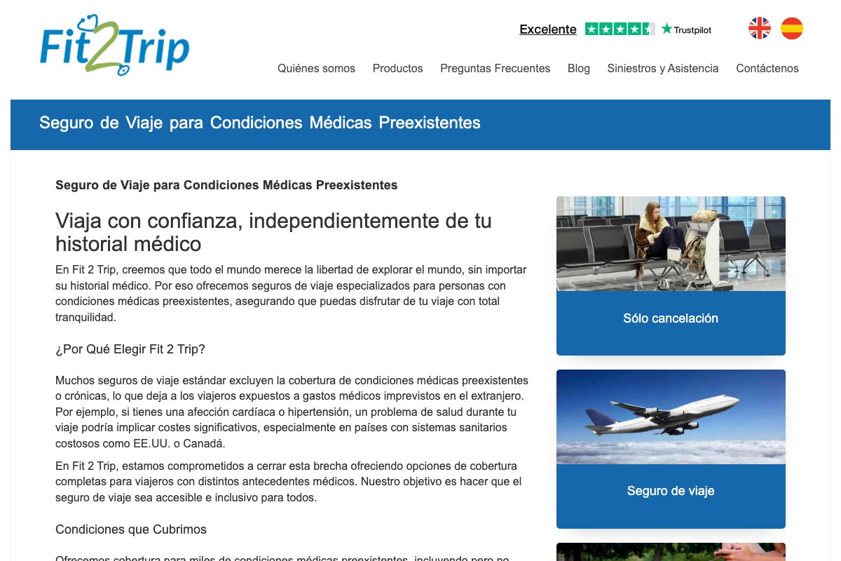 Condiciones médicas preexistentes