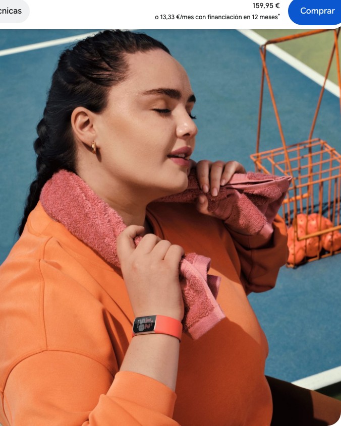 Pulsera de actividad Fitbit Charge 6