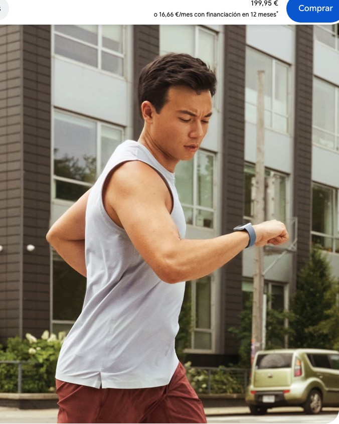 Smartwatch premium de actividad física Fitbit Versa 4