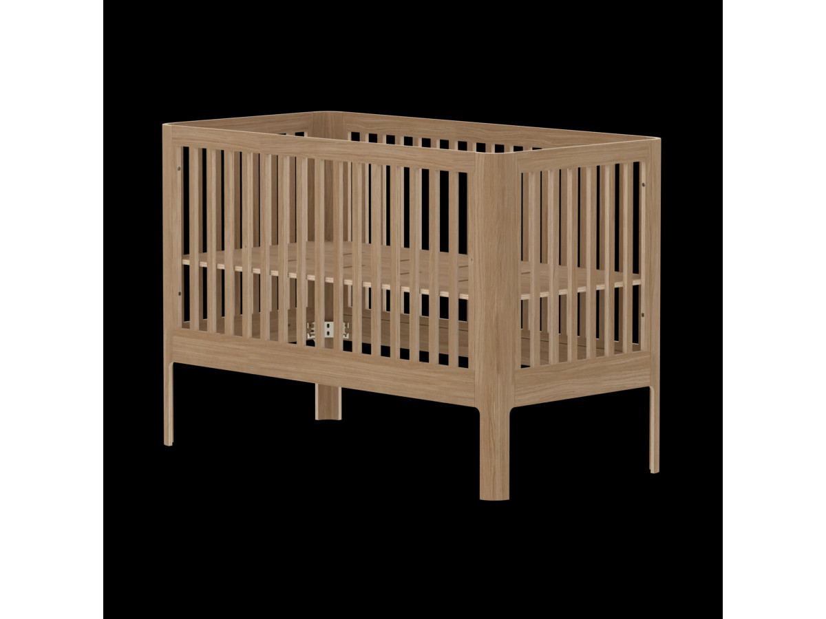 Baby Bed, 140x70 cm, Oak