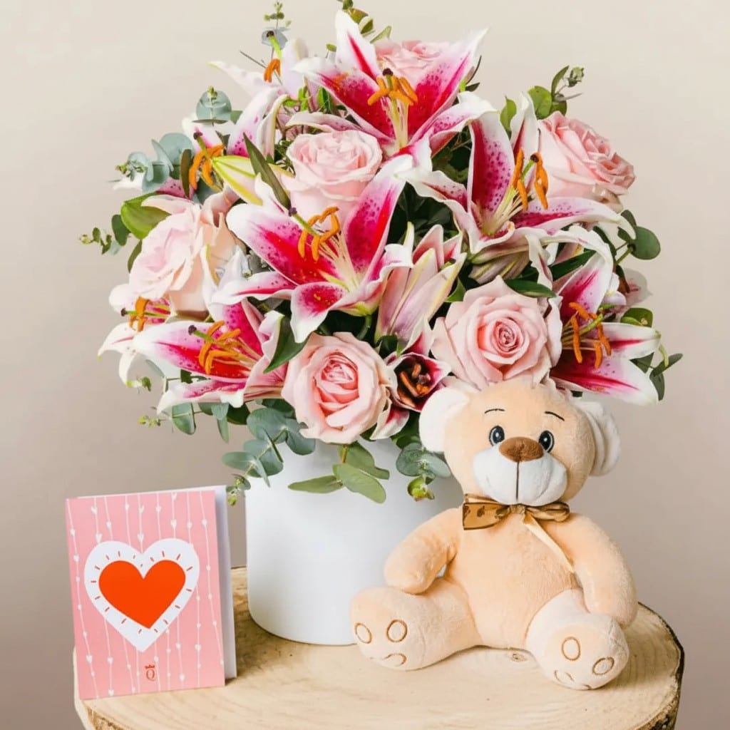 Frescura Sutil - Rosas y Lirios Rosas