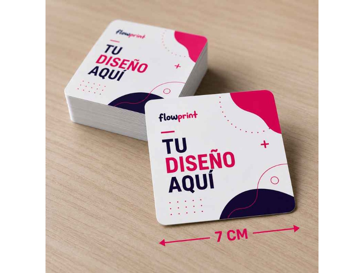 Adhesivos con esquinas redondeadas