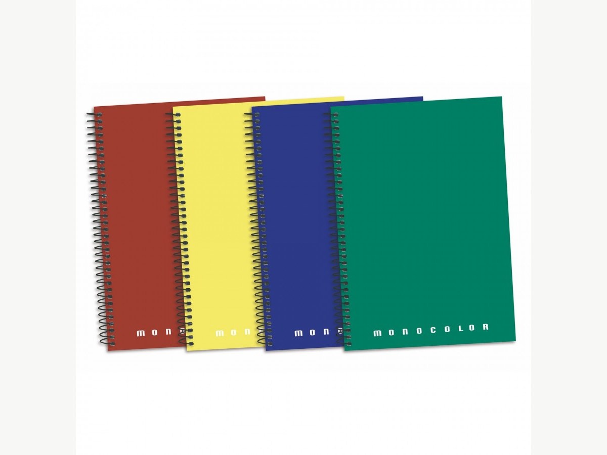 Cuaderno monocolor A5 160 hojas