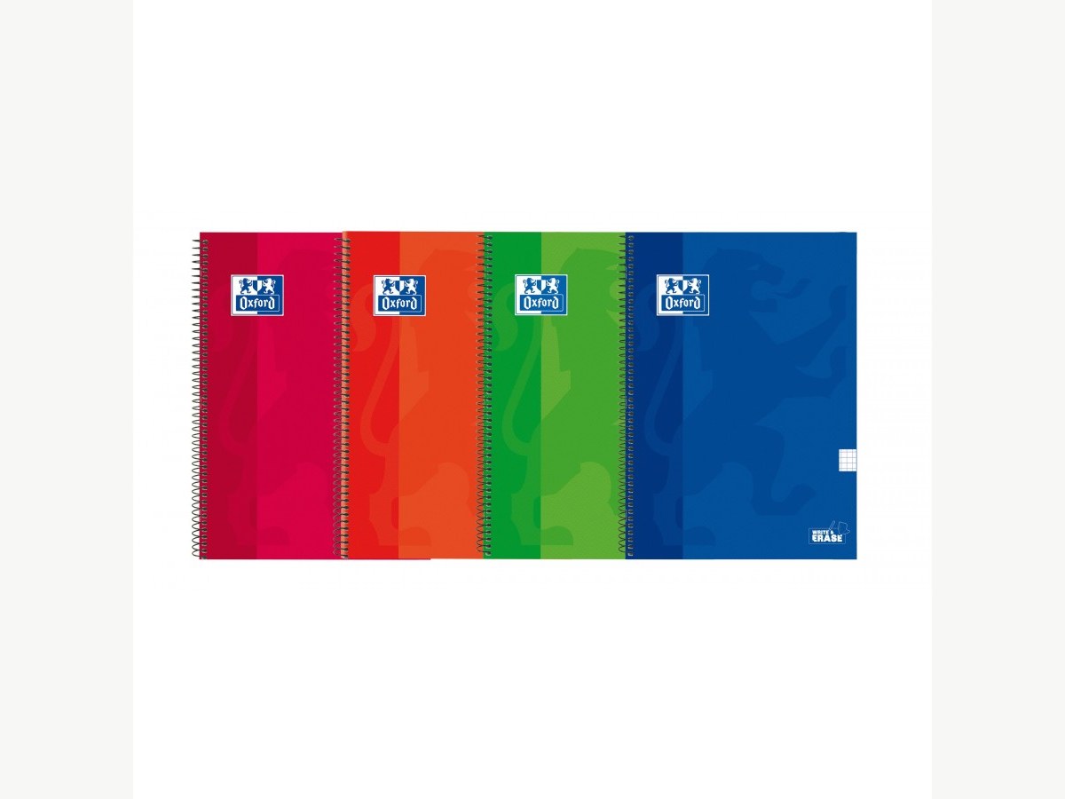 Cuaderno Oxford 4º 80 hojas