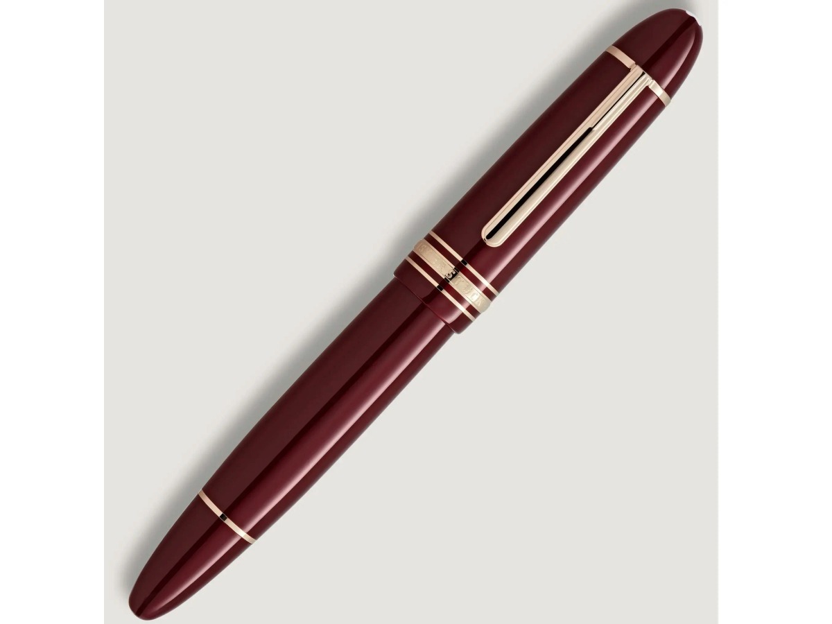 Montblanc Meisterstück 149 burdeaux rood vulpen