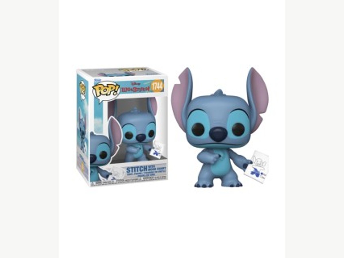Funko Pop Stitch with Mood Chart