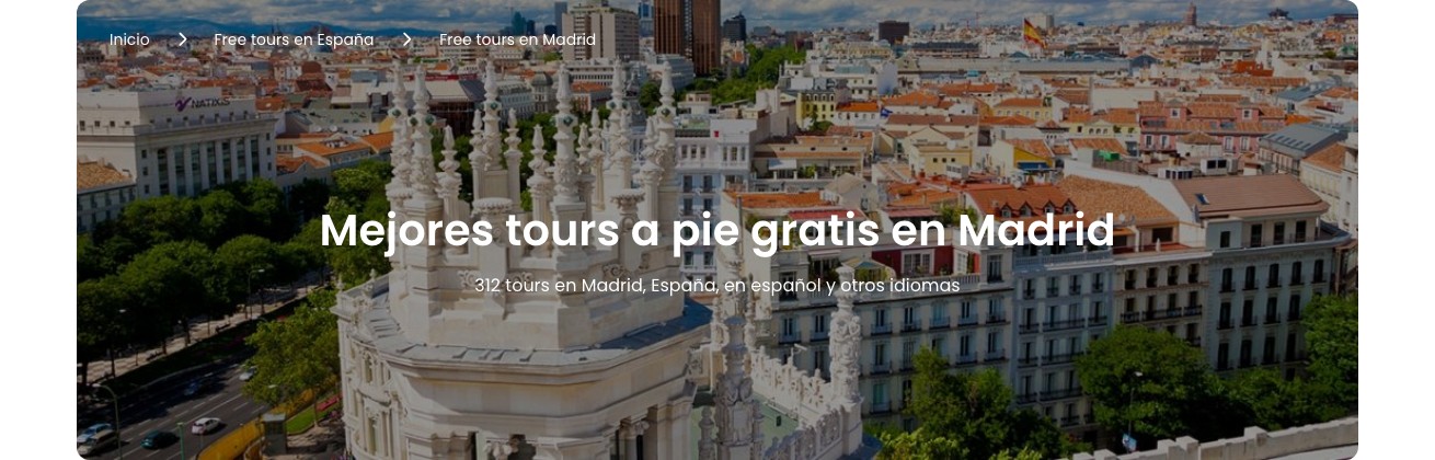 Mejores tours a pie gratis en Madrid