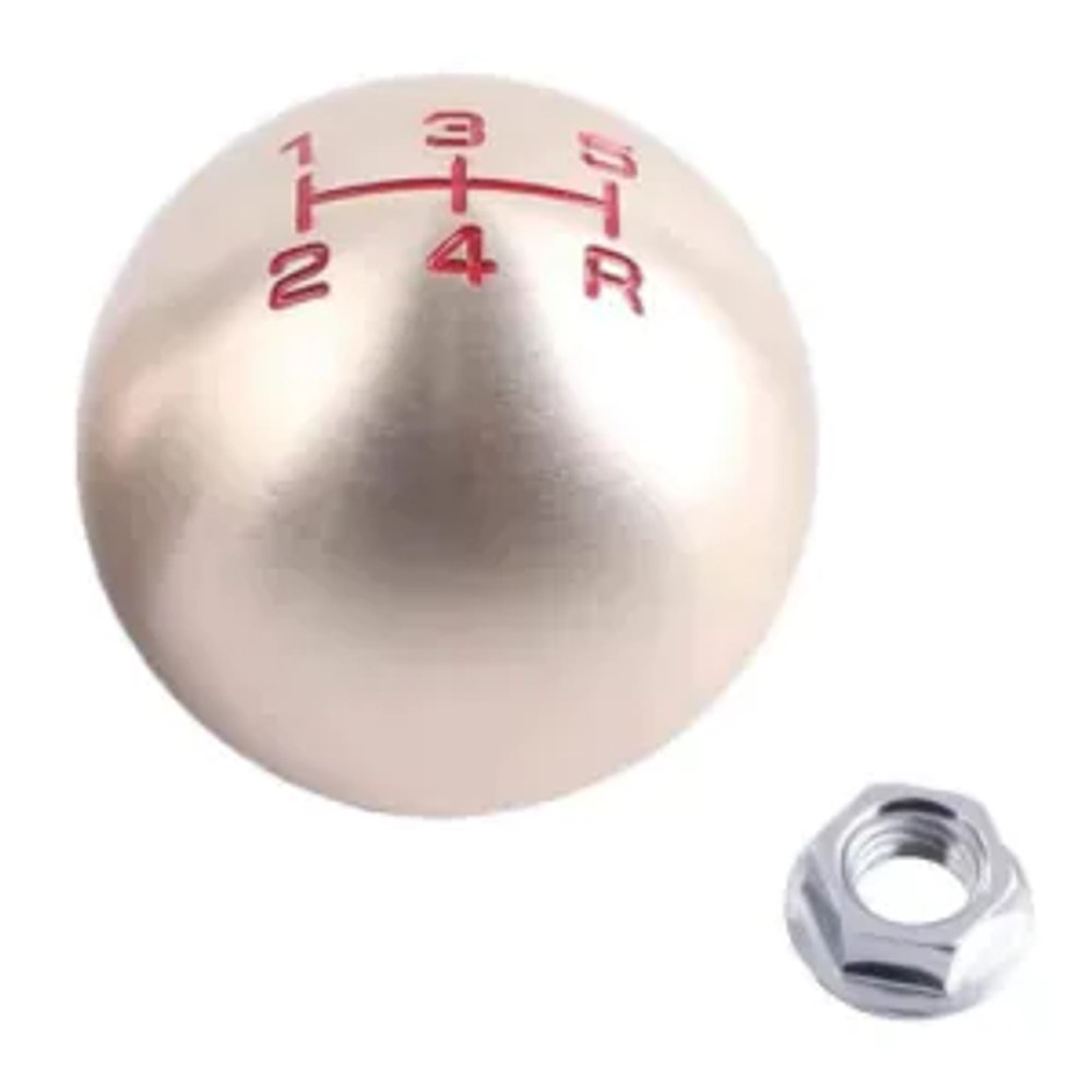 SK-Import Shift Knob Type R Weighted Grey Aluminum