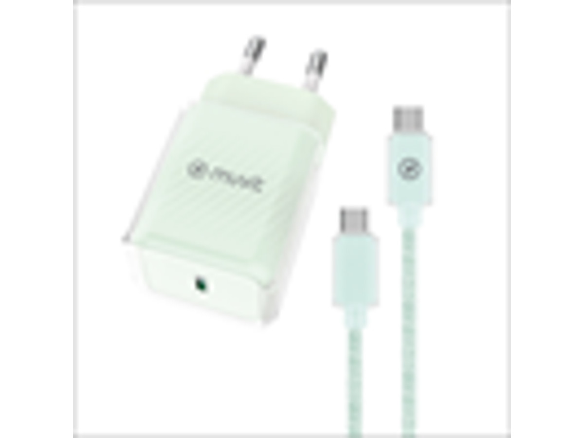 Pack cargador de pared Glass 30W y cable USB-C