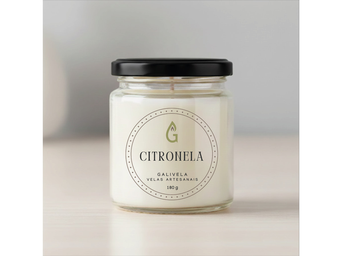 Vela Aromática Citronela