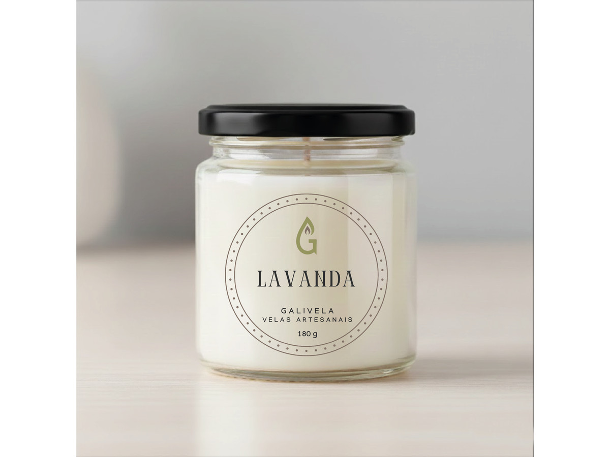 Vela Aromática Lavanda
