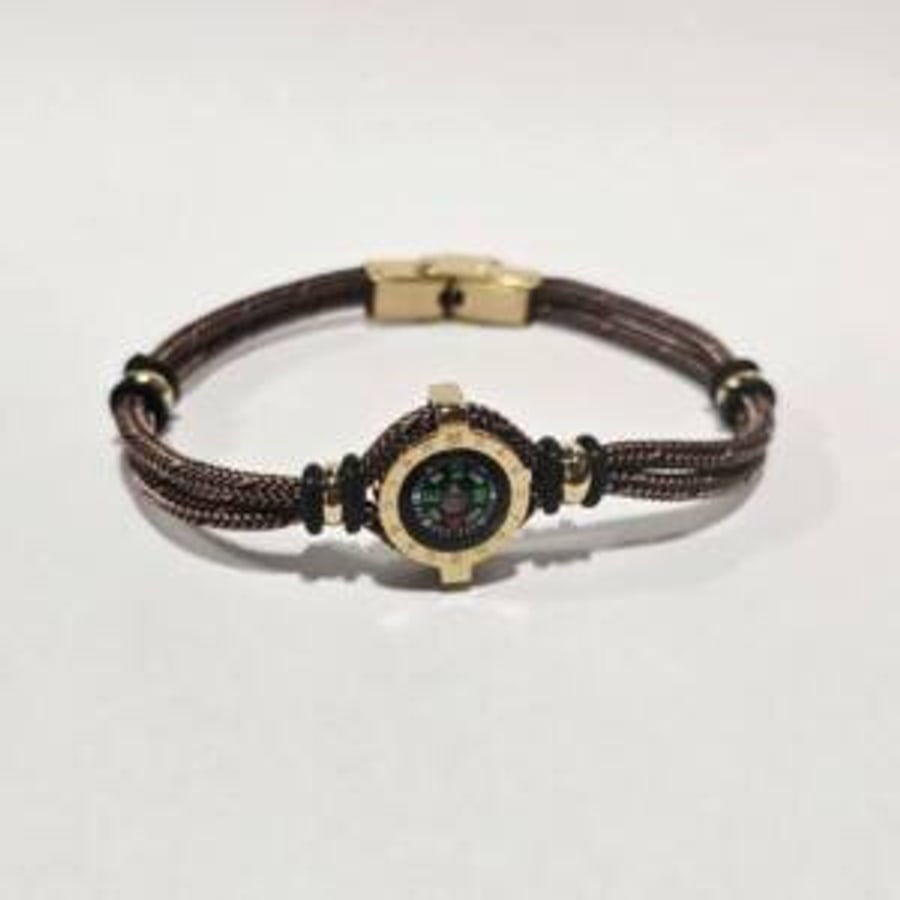 Pulsera Brújula Playa América