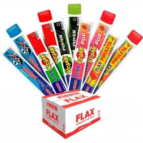 Caja 100 Unidades Flax Surtido Fiesta